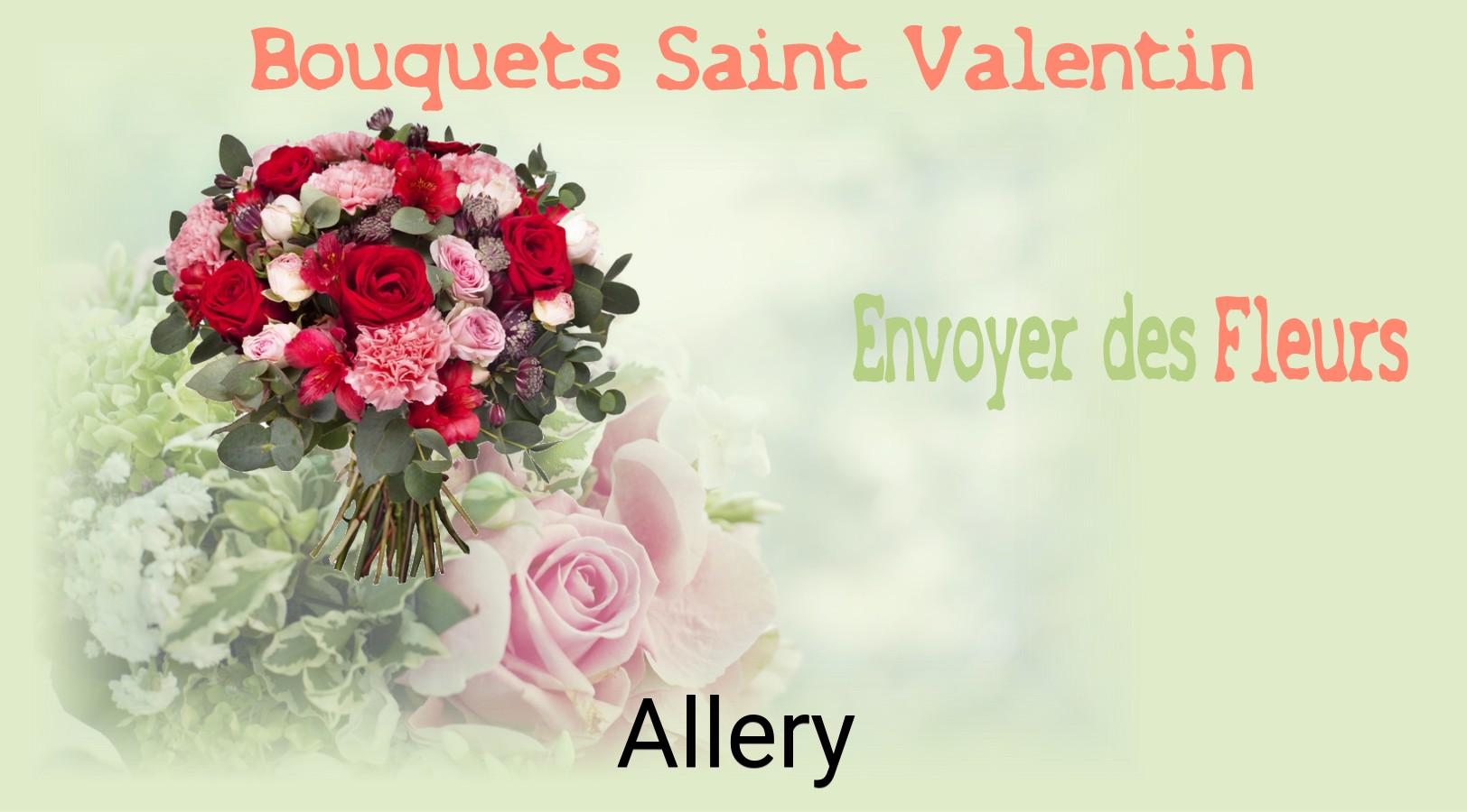 Roses de Saint-Valentin livrées à Allery
